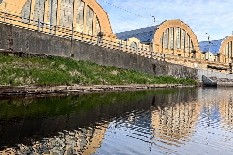Riga Boat Tour from Central Market with Captain's Stories Riga Boat Tour from Riga Central Market