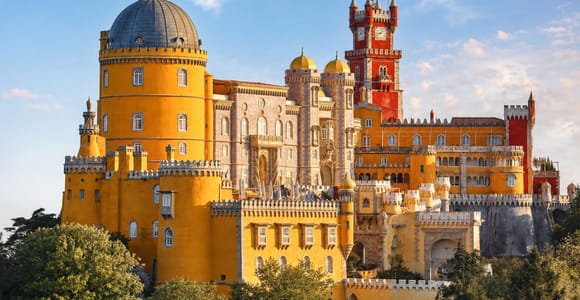 Lisbon: Sintra, Pena, Regaleira, Cabo da Roca & Cascais Tour
