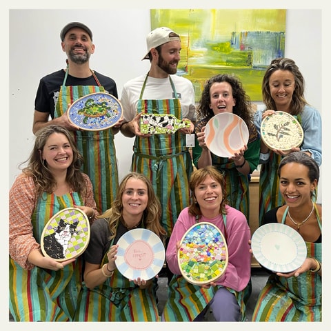 Amsterdam: Mosaic Art Workshop, 2 Hours