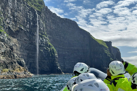 Faroe Islands: RIB Boat Tour to Klæmintsgjógv Sea Cave
