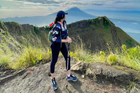 FROM UBUD: Mount Batur Trekking All Inclusive Tour Mount Batur Natural Hot Spring Entrance Ticket