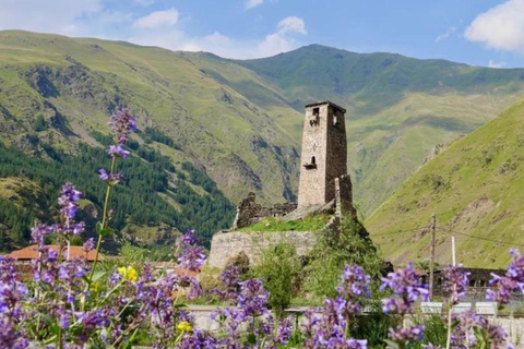From Tbilisi: Kazbegi & Gudauri Tour with Tastings