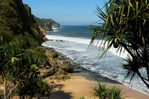 Yogyakarta : visite d'une journée à Mangunan, Pindul et les plages