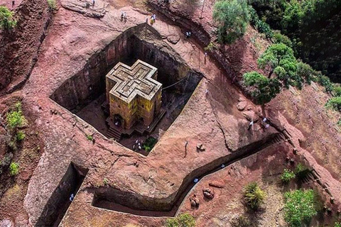 Addis Abeba: 2-tägige Lalibela Churches Tour mit Flügen