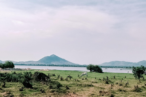 Countryside: Pepper Farm, Lake, Salt field Reflection Sunset
