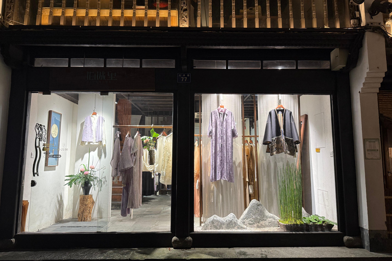 1-Hour Hangzhou Old Street Guided Shopping Tour