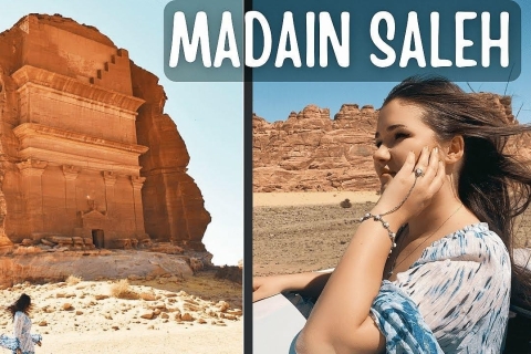 Arabie Saoudite : Visite de Madain Saleh