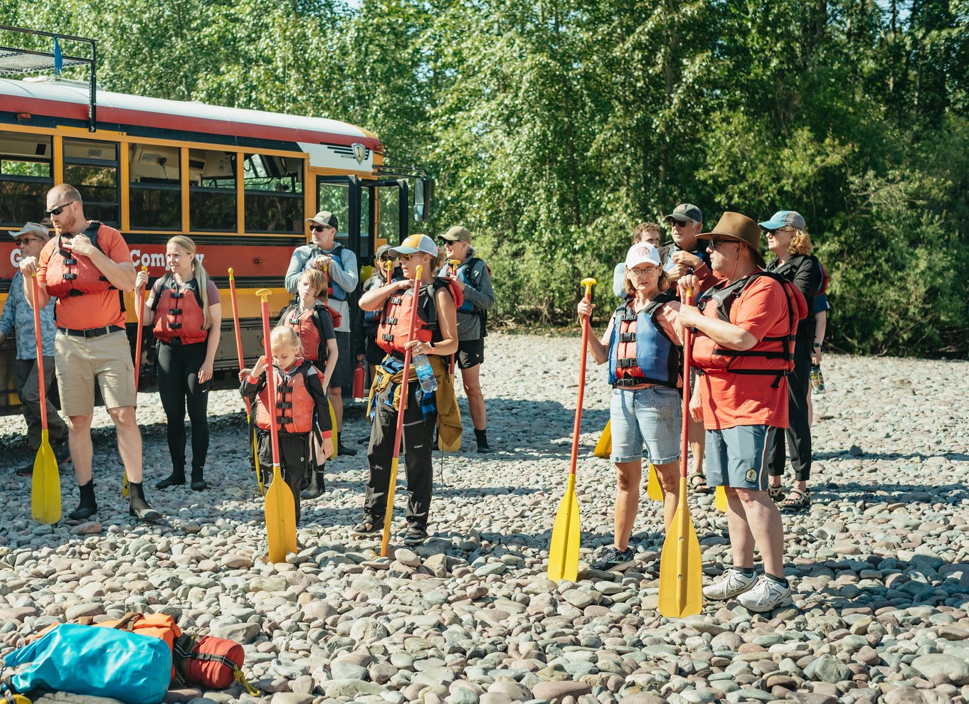 West Glacier: Naturskøn rafting i Glacier National Park