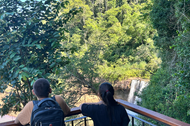 Essence of Iguazú: Full-Day Tour of Iguazú Falls (Brazil Side) and São João Trail Essence of Iguaçu: Full Day at Iguaçu Falls, Brazil, and São João Trail