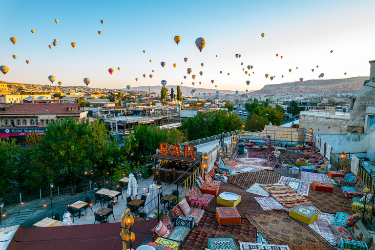 Cappadoce : Photoshop sur les toits en montgolfière