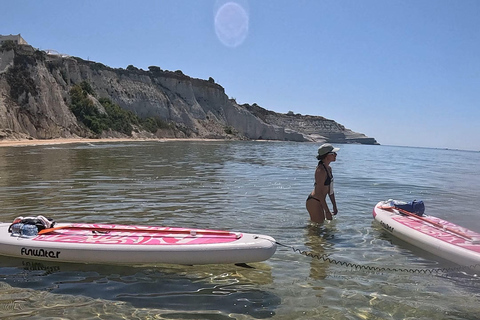 SCALA DEI TURCHI: Rent a KAYAK or Stand Up Paddle for 1 hour [+Snorkeling Kit] SCALA DEI TURCHI 1-hour STAND-UP PADDLEBOARD rental for 1 person