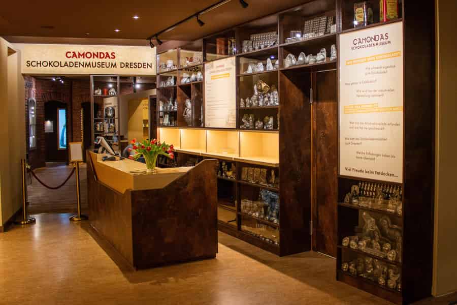 CAMONDAS Schokoladenmuseum Dresden: Genussführung + Verkostung v. Schoki