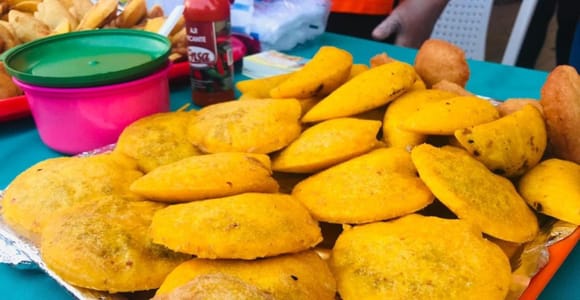 Cartagena: Street Food Tour with German or Italian Guide