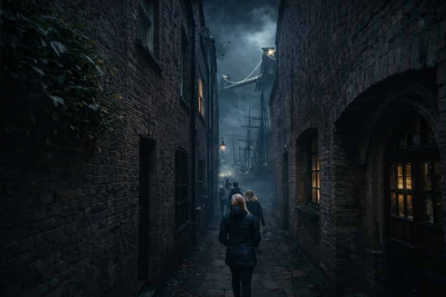 Geister, Gespenster & Galgen: Der originale Bristol-Geisterspaziergang. Foto: GetYourGuide