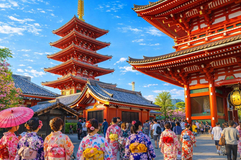 Tokyo: Tsukiji Market + Sensoji Temple: Food & Culture Tour