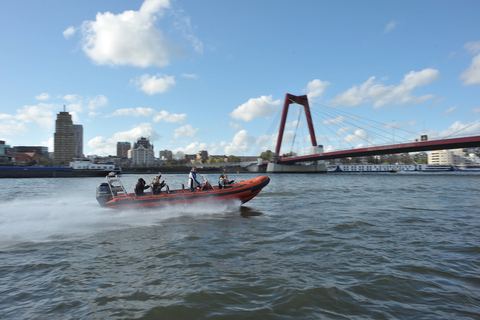 Rotterdam : Croisière touristique en bateau rapide (RIB)Croisière urbaine rapide de 45 minutes