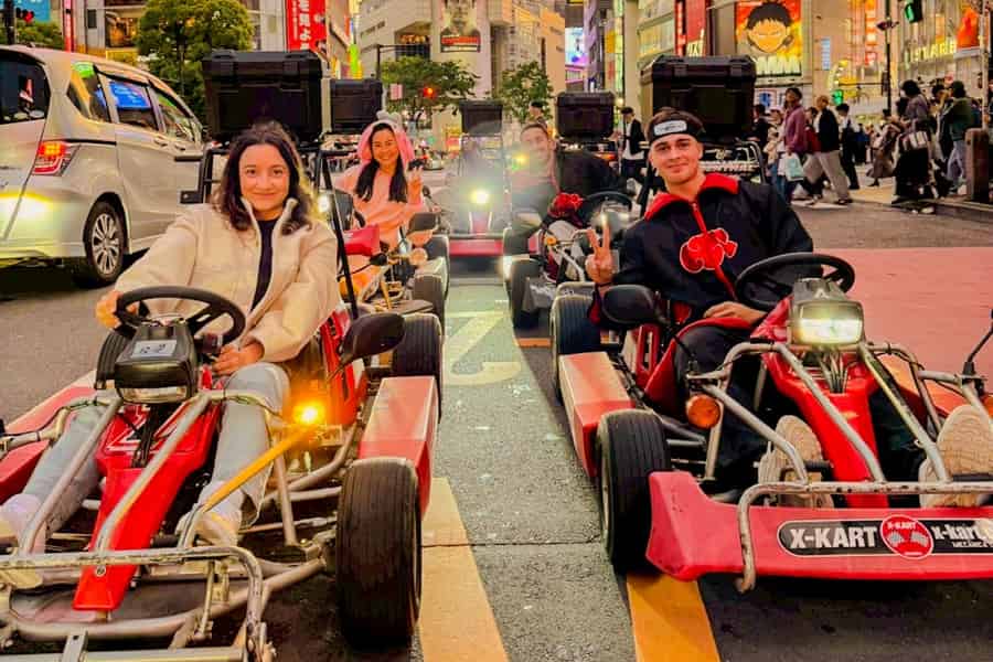 Tokio: Geführte Go-Kart-Tour durch die Straßen von Shibuya und Shinjuku. Foto: GetYourGuide