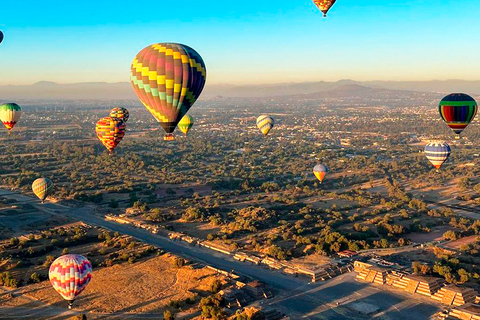 Teotihuacan: Lot balonem na ogrzane powietrze