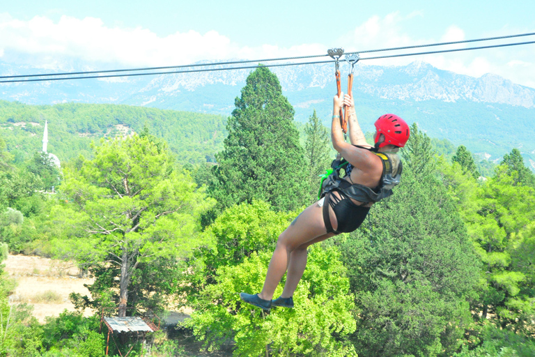 Antalya: Köprülü Canyon Rafting and Zipline Adventure