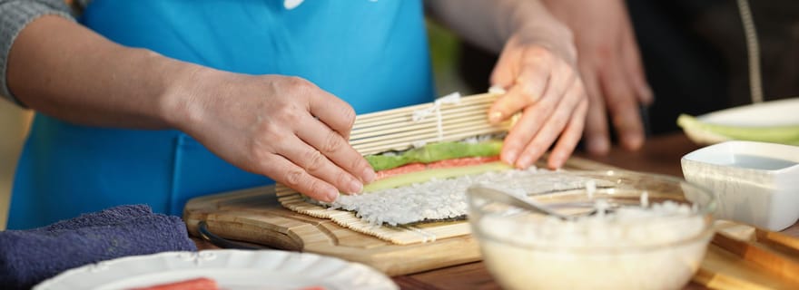 Jacksonville : cours pratique de 2 heures sur la préparation des sushis