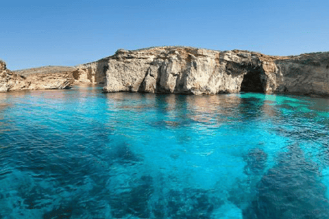 Sliema: Blue Lagoon Cruise inc Seacaves & Crystal Lagoon