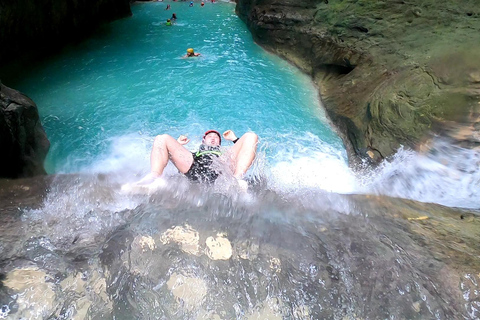 Cebu Moalboal Adventure Combo: Snorkel &amp; Canyoneering +LunchCebu: Moalboal Snorkeling &amp; Kawasan Falls Canyoneering Tour