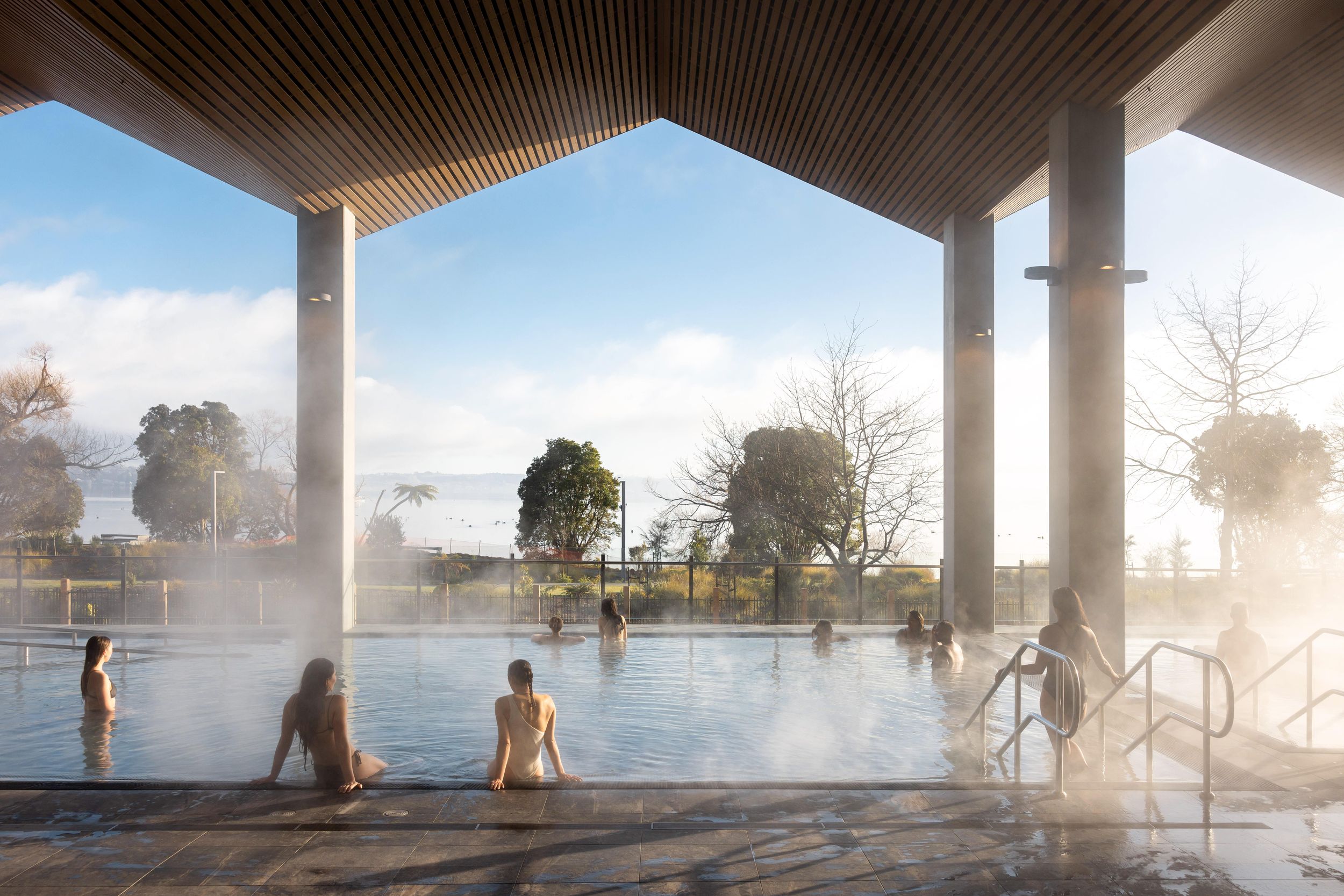 Rotorua: Wai Ariki Hot Springs & Spa 1 Stunde erholsames Bad
