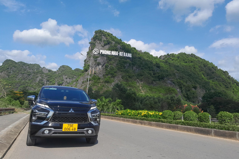 De Phong Nha a Hue en Coche Privado Sólo con Conductor Privado