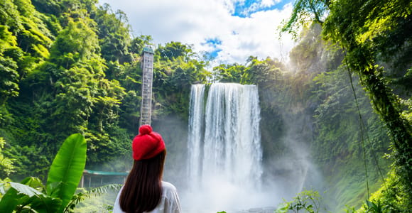 Bao Loc Waterfalls & Tea Hills Private Day Trip from Mui Ne
