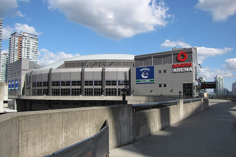 Vancouver: Vancouver Canucks Ice Hockey Game Ticket Upper Sideline