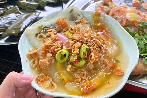 Da Nang: tour gastronomico dello street food vegano e vegetariano in scooterDa Nang: tour gastronomico vegano e vegetariano in scooter