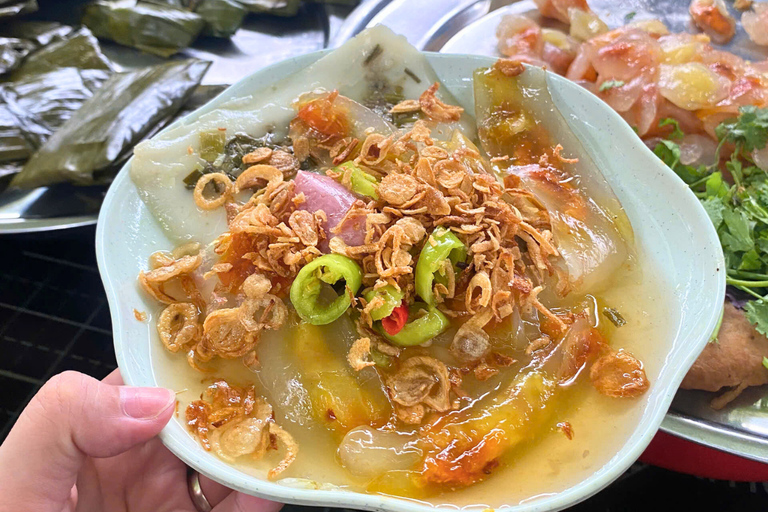 Da Nang: tour gastronomico dello street food vegano e vegetariano in scooterDa Nang: tour gastronomico vegano e vegetariano in scooter