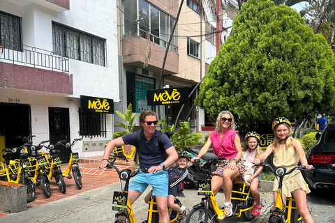 Medellín City Tour mit dem E-Bike: Das Beste in 4 Stunden, inklusive Mittagessen