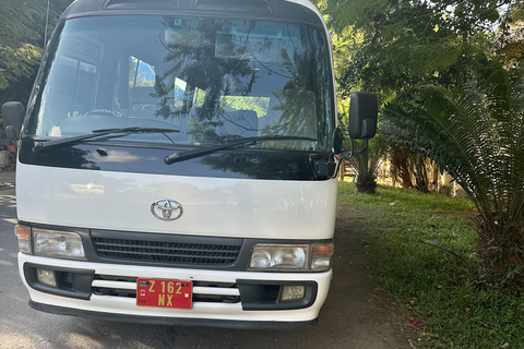 Bus Transfer service from airport to anywhere in Zanzibar