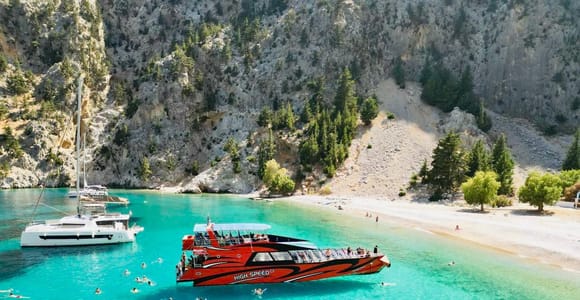 Rhodes: Cruise to Symi & St George's Bay with Hotel Transfer