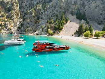 Kiotari, Lardos, Pefkos och Lindos: Speedbåt till ön Symi