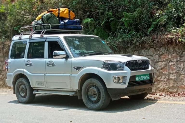 Pojazd z napędem na 4 koła z Kathmandu do DharapaniUsługa dowozu z Kathmandu do Dharapani Pojazd z napędem na 4 koła