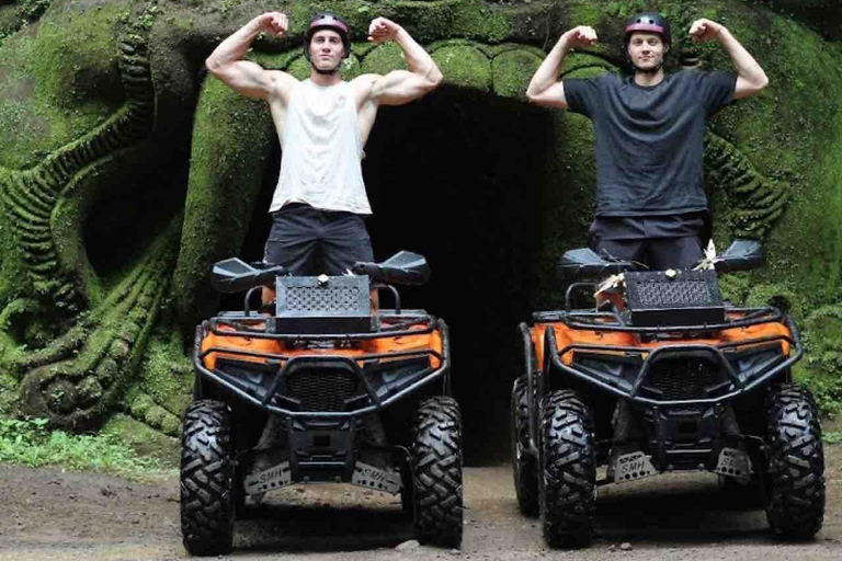 Ubud: ATV Quad Bike Adventure Jungle with Guide and Lunch