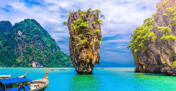 Phuket: James Bond Island by Longtail-Boat & Monkey Temple