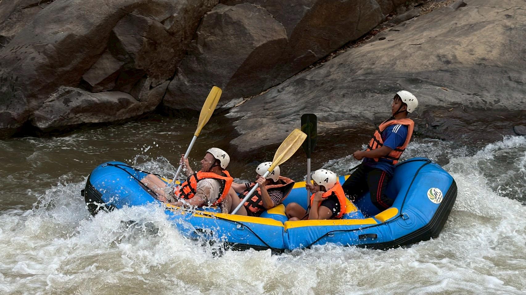Chiang Mai: Wildwasser-Rafting + Quad + Dantewada