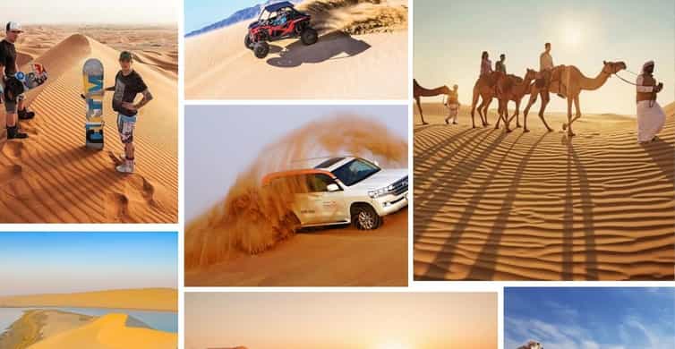 Doha: Safari, ATV, Camels, Sandboarding and Inland Sea Tour
