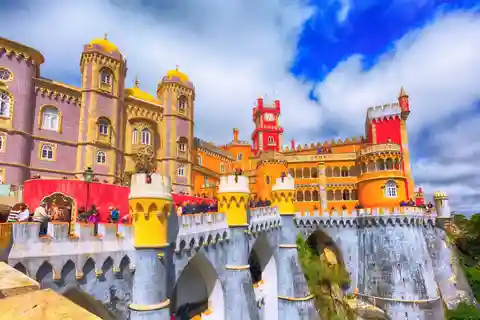 Lissabon: Sintra, Regaleira, Pena Palace, Cascais Dagstur