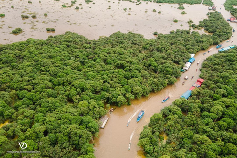 Kampong Phluk Floating Village: Prywatna wycieczka o zachodzie słońca