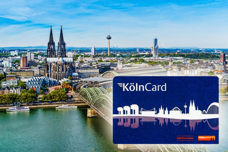 Cologne : découverte de la ville avec la KölnCardKölnCard Standard : carte de groupe 24 heures