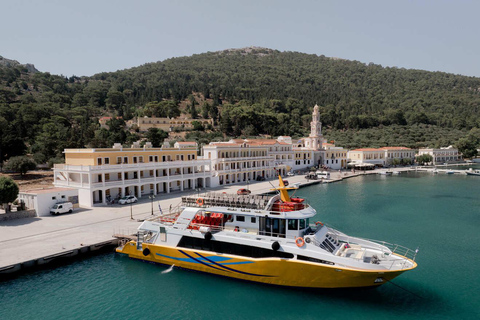 Rodi: crociera giornaliera a Symi - Panormitis e baia di San GiorgioRodi: Crociera giornaliera a Symi - Panormitis e Baia di San Giorgio