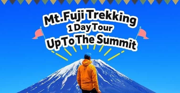 Mt.Fuji climbing 1 Day Tour up to the summit