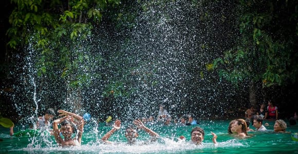 From Krabi: Emerald Pool, Hot Waterfall, & Tiger Cave Temple