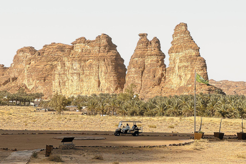 Descubra tumbas notáveis em Dadan e Jabal Ikmah