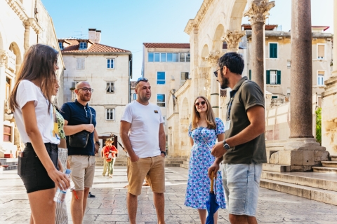 Split : visite à pied privée avec guide italien