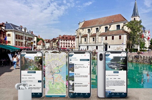 Visit Audio-Guided Tour of Annecy with smartphone in Lyon, France